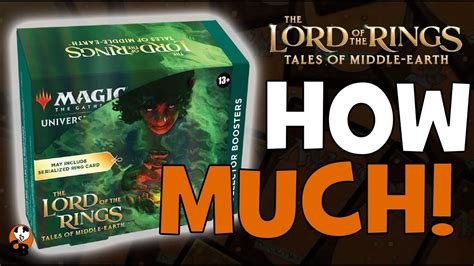 Uncover Rare and Mythic Rare Cards in the LOTR Collector Booster Box